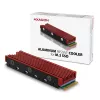 Axagon CRL-M2 Passiver Aluminium-Kühler für alle M.2 SSDs, Größe 2280, 12 mm hoch.