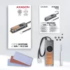 Axagon CLR-M2FAN Kupferkühlkörper mit Lüfter für einseitige und doppelseitige M.2-SSD-Laufwerke, Größe 2280, Höhe 13 mm.