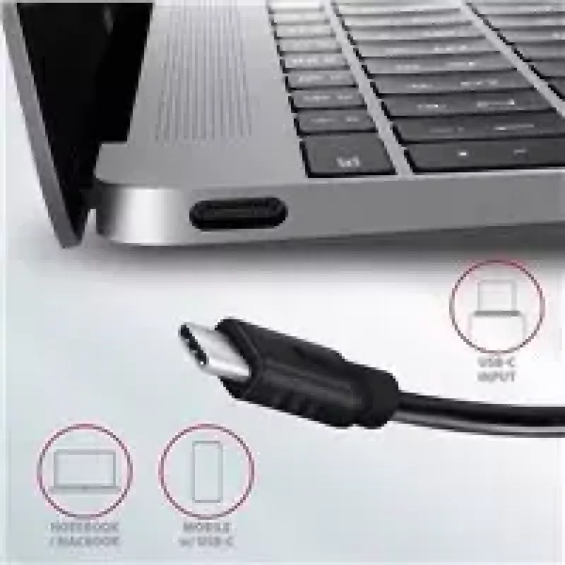 AXAGON HMC-4G2, USB-C 3.2 Gen 2 10 Gb/s Hub, Anschlüsse 2x USB-A + 2x USB-C, Kabel USB-C 13cm