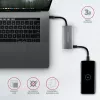 AXAGON HMC-4G2, USB-C 3.2 Gen 2 10 Gb/s Hub, Anschlüsse 2x USB-A + 2x USB-C, Kabel USB-C 13cm