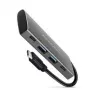 AXAGON HMC-4G2, USB-C 3.2 Gen 2 10 Gb/s Hub, Anschlüsse 2x USB-A + 2x USB-C, Kabel USB-C 13cm