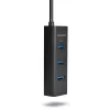 Axagon HUE-S2B 4x USB 3.0 CHARGING Hub, Stromversorgung über Micro-USB
