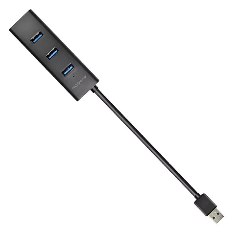 Axagon HUE-S2B 4x USB 3.0 CHARGING Hub, Stromversorgung über Micro-USB