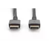 DIGITUS PREMIUM DP1.4 KABEL DP auf DP 8K/60Hz, 2m Aluminiumgehäuse vergoldet, Unterstützt 8K/60Hz