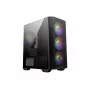 MSI MAG Forge M100R Midi-Tower Schwarz, transparent