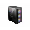 MSI MAG Forge M100R Midi-Tower Schwarz, transparent