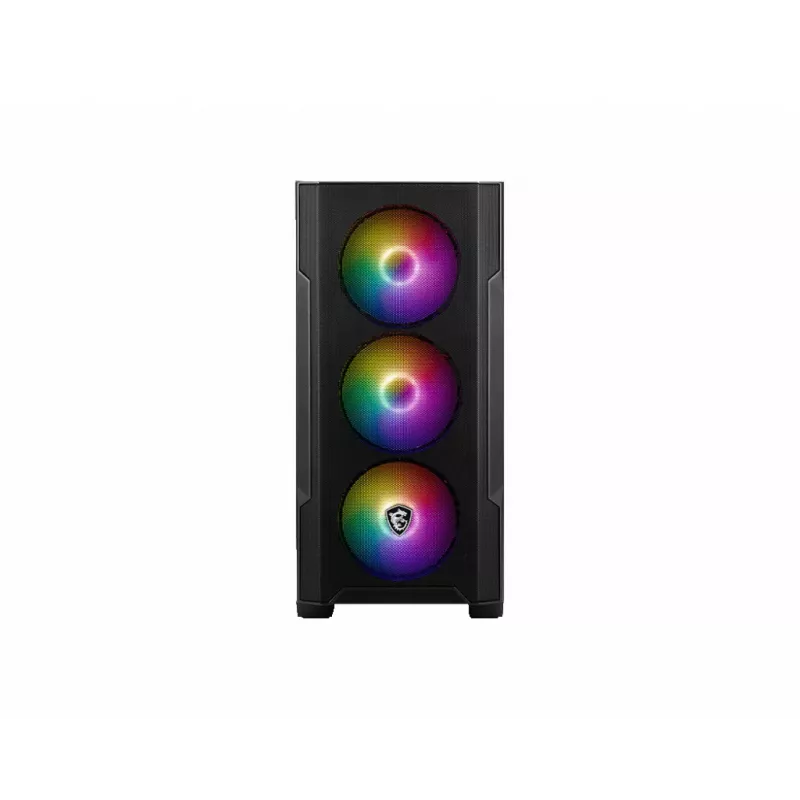 MSI MAG Forge M100R Midi-Tower Schwarz, transparent