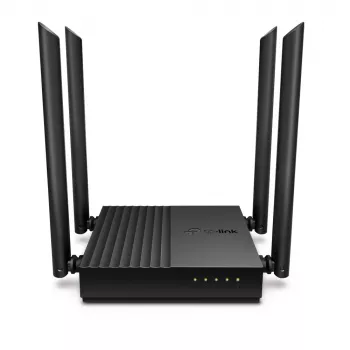 TP-Link ARCHER A64 Wireless-Router Gigabit Ethernet Dualband (2,4 GHz / 5 GHz) Schwarz
