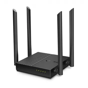 TP-Link ARCHER A64 Wireless-Router Gigabit Ethernet Dualband (2,4 GHz / 5 GHz) Schwarz