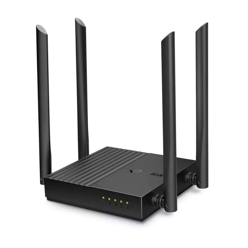 TP-Link ARCHER A64 Wireless-Router Gigabit Ethernet Dualband (2,4 GHz / 5 GHz) Schwarz