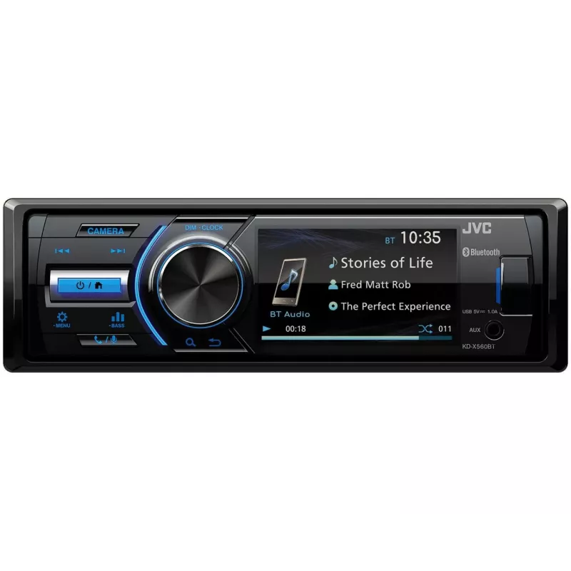 JVC KD-X560BT Schwarz 180 W Bluetooth