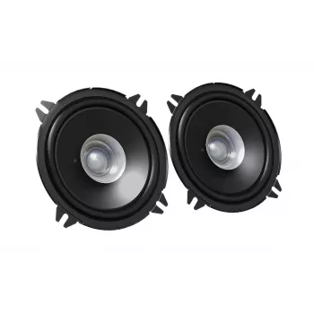 Autolautsprecher JVC CS-J510X — 2-Wege rund 13 cm (4 Zoll), 30 W Nennleistung / 250 W Spitzenleistung, 4 Ω, Glimmerkonus, Einbautiefe 4,35 cm (2 Stück)