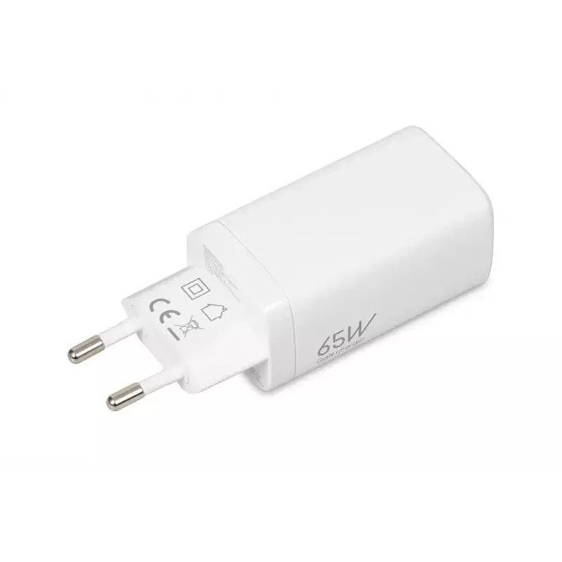 IBOX mobiles Ladegerät ILUC65W, 65W, 2x USB-C + 1x USB-A, weiß, 1,5 m Kabel