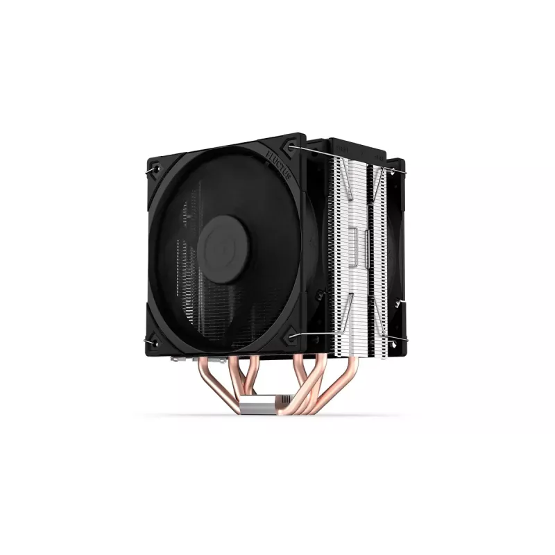 Luftkühler ENDORFY Fera 5 Dual Fan — 2x 120 mm PWM-Lüfter, 4 Heatpipes, TDP 220 W, kompatibel mit LGA 2011 und mehreren Sockeln, schwarz