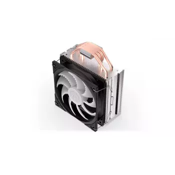 ENDORFY Fera 5 ARGB Luftkühler 120 mm Schwarz — 4 Heatpipes, 1x120 mm PWM-Lüfter, TDP 220 W, Höhe 155 mm