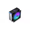 ENDORFY Fera 5 ARGB Luftkühler 120 mm Schwarz — 4 Heatpipes, 1x120 mm PWM-Lüfter, TDP 220 W, Höhe 155 mm