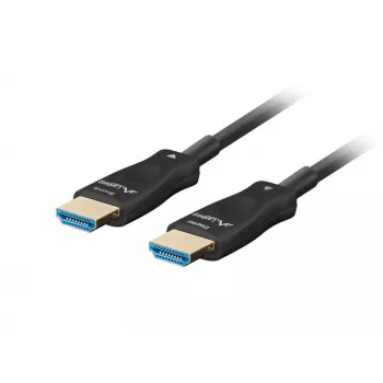 LANBERG HDMI-Kabel - Stecker/Stecker v2.1 Optical AOC - 40m Schwarz