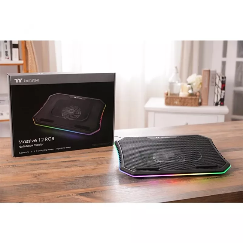 THERMALTAKE Notebook-Kühler – Massive 12 RGB – 15 inch