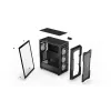PC-Gehäuse ENDORFY Regnum 400 ARGB Tower Black — ATX, gehärtetes Glas, ARGB, 3x120mm vorne, 1x120mm hinten, unterstützt GPU 37 cm