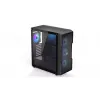 PC-Gehäuse ENDORFY Regnum 400 ARGB Tower Black — ATX, gehärtetes Glas, ARGB, 3x120mm vorne, 1x120mm hinten, unterstützt GPU 37 cm