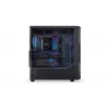 PC-Gehäuse ENDORFY Regnum 400 ARGB Tower Black — ATX, gehärtetes Glas, ARGB, 3x120mm vorne, 1x120mm hinten, unterstützt GPU 37 cm