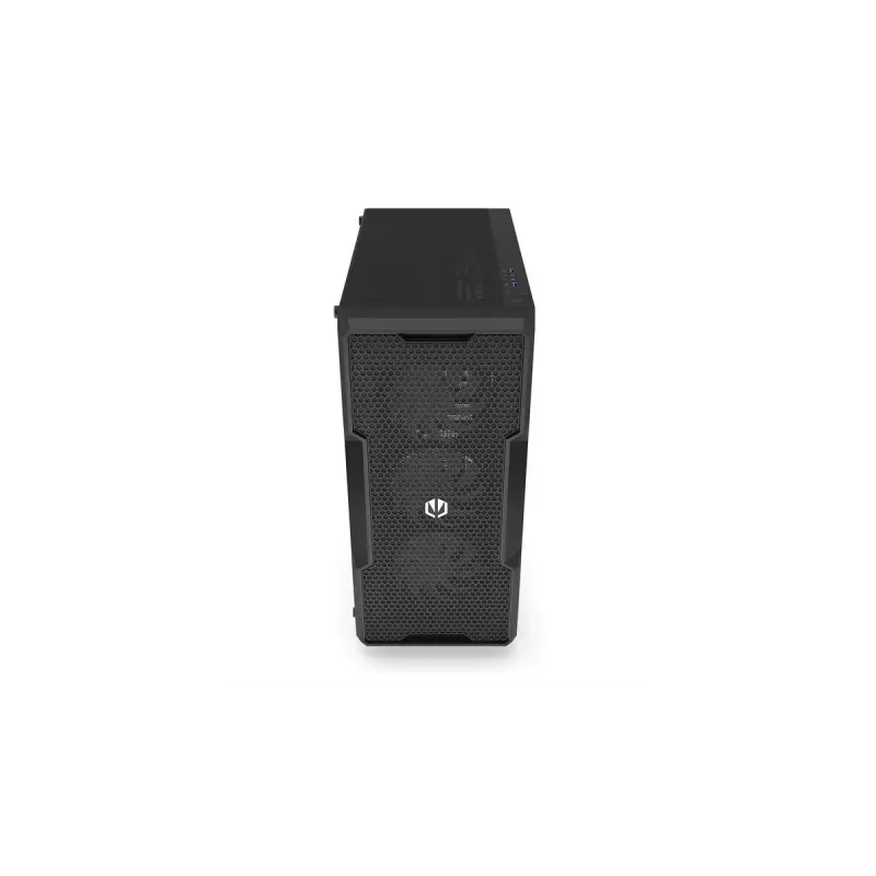 PC-Gehäuse ENDORFY Regnum 400 ARGB Tower Black — ATX, gehärtetes Glas, ARGB, 3x120mm vorne, 1x120mm hinten, unterstützt GPU 37 cm