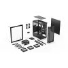 PC-Gehäuse ENDORFY Signum 300 ARGB Tower Schwarz — ATX, gehärtetes Glas, ARGB-Beleuchtung, unterstützt GPU 350 mm, CPU-Kühler-Höhe 161 mm