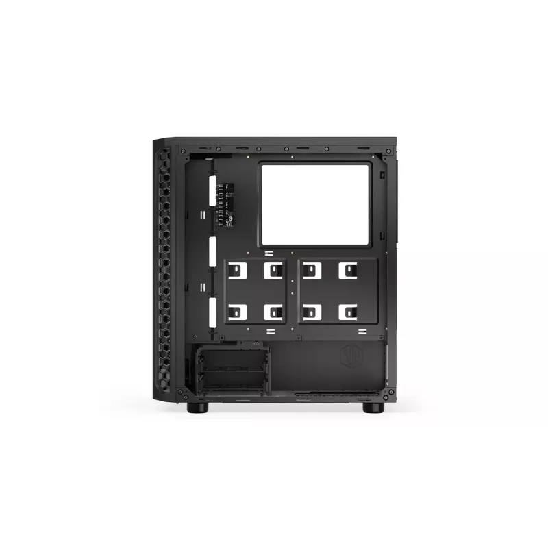 PC-Gehäuse ENDORFY Signum 300 ARGB Tower Schwarz — ATX, gehärtetes Glas, ARGB-Beleuchtung, unterstützt GPU 350 mm, CPU-Kühler-Höhe 161 mm