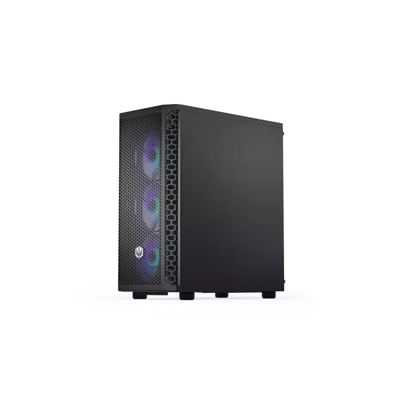 PC-Gehäuse ENDORFY Signum 300 ARGB Tower Schwarz — ATX, gehärtetes Glas, ARGB-Beleuchtung, unterstützt GPU 350 mm, CPU-Kühler-Höhe 161 mm