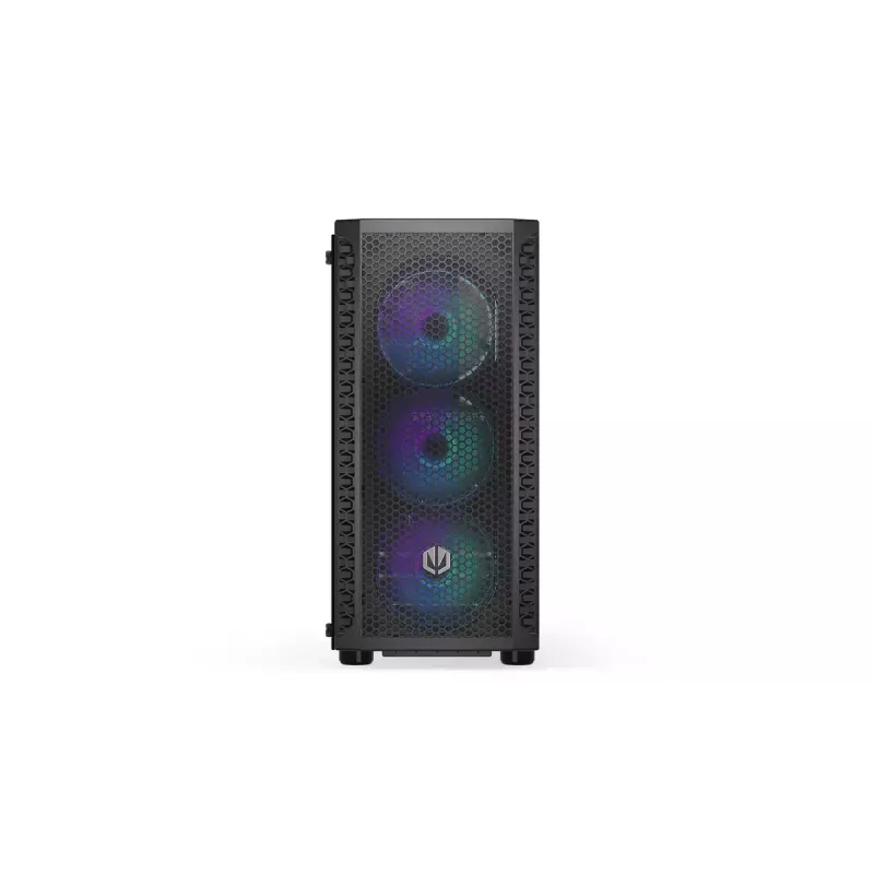 PC-Gehäuse ENDORFY Signum 300 ARGB Tower Schwarz — ATX, gehärtetes Glas, ARGB-Beleuchtung, unterstützt GPU 350 mm, CPU-Kühler-Höhe 161 mm