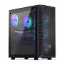 PC-Gehäuse ENDORFY Signum 300 ARGB Tower Schwarz — ATX, gehärtetes Glas, ARGB-Beleuchtung, unterstützt GPU 350 mm, CPU-Kühler-Höhe 161 mm