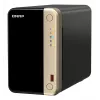 QNAP TS-264 NAS Tower Intel® Celeron® N5095 8 GB 0 TB QNAP QTS Schwarz, Gold