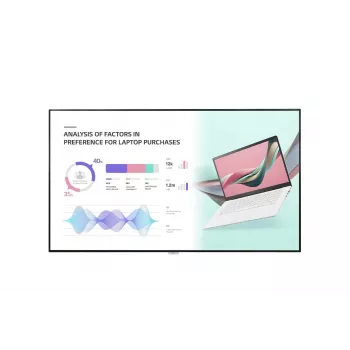 LG 98UH5J-H Signage Display Digital Signage Flachbildschirm 2,49 m (98 Zoll) LCD Wi-Fi 500 cd/m² 4K Ultra HD Schwarz WebOS 24/7
