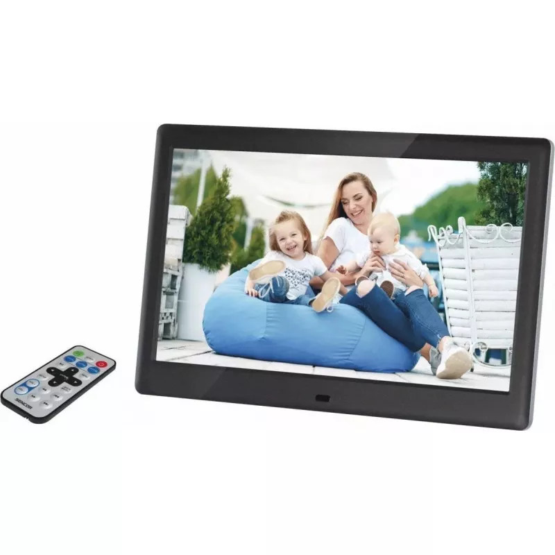 Digitaler Bilderrahmen SENCOR SDF 1082 BK, 10-Zoll 1280×800 Anzeige