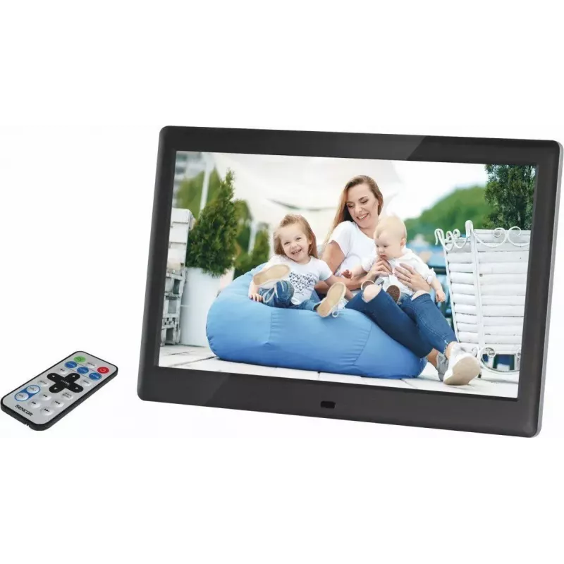 Digitaler Bilderrahmen SENCOR SDF 1082 BK, 10-Zoll 1280×800 Anzeige