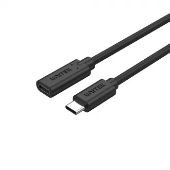 UNITEK USB-C-Kabel – USB 3.2 Gen 2 (3.1 Gen 2) – 0,5 m Schwarz