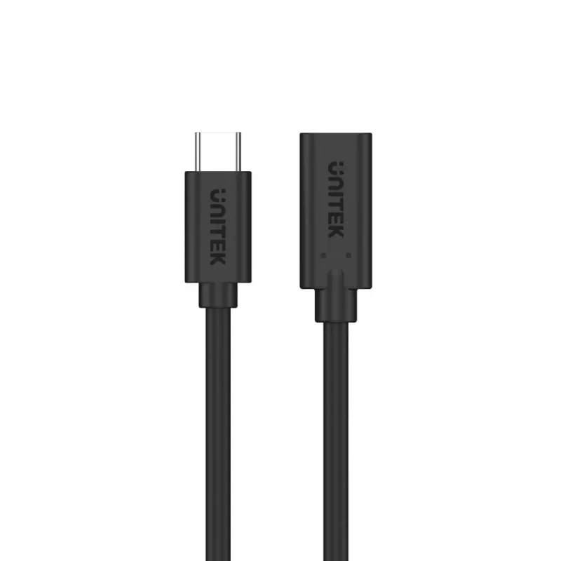 UNITEK USB-C-Kabel - USB 3.2 Gen 2 (3.1 Gen 2) - 0,5 m Schwarz