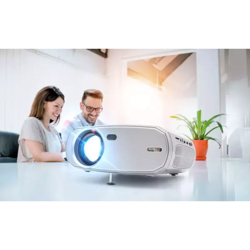 Projektor Technaxx TX-177 15000 ANSI Lumen LCD 1080p Weiß