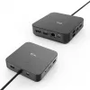 i-tec USB-C HDMI Dual DP Docking Station mit Power Delivery 100 W + Universal-Ladegerät 100 W