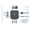 i-tec USB-C HDMI Dual DP Docking Station mit Power Delivery 100 W + Universal-Ladegerät 100 W