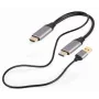 GEMBIRD Aktives 4K HDMI-Stecker auf DisplayPort-Stecker Adapterkabel, 2 m – Schwarz