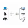 GEMBIRD Aktives 4K HDMI-Stecker auf DisplayPort-Stecker Adapterkabel, 2 m – Schwarz