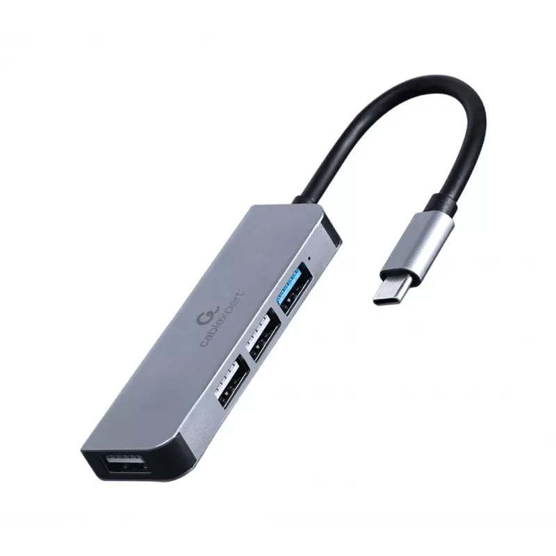 Gembird UHB-U3P1U2P3-01 4-Port-USB-Hub, 1x USB 3.1 + 3x USB 2.0