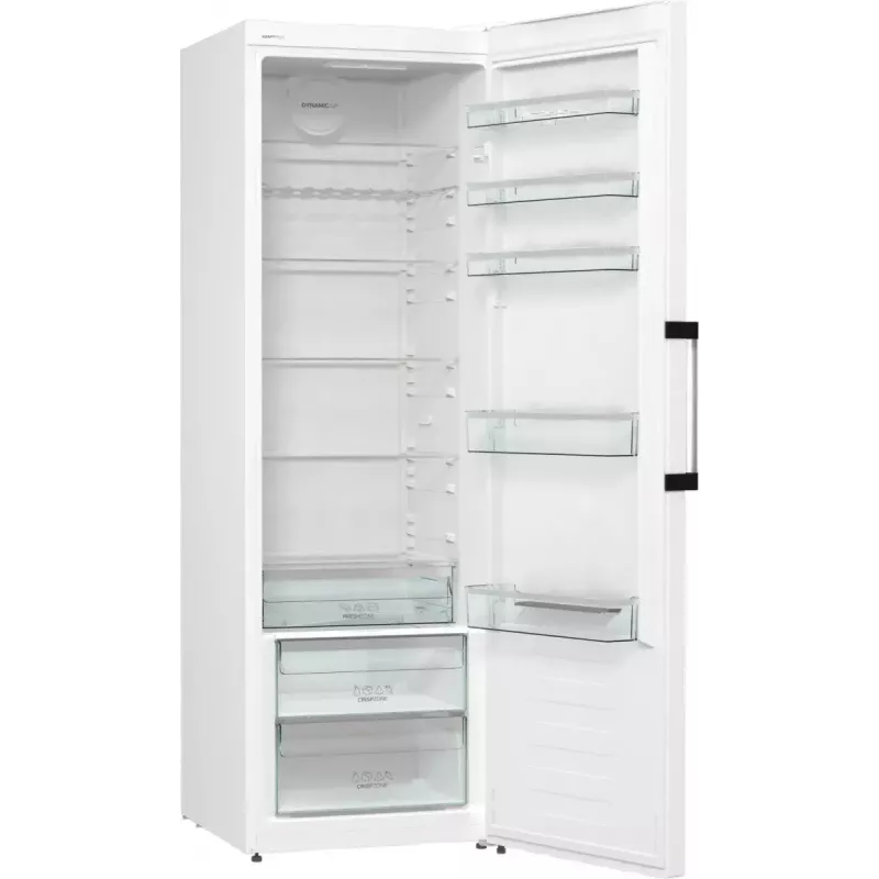 Freistehender Kühlschrank Gorenje R619EAW6 — 398 L, Energieeffizienzklasse E, 1850×595×663 mm, weiß