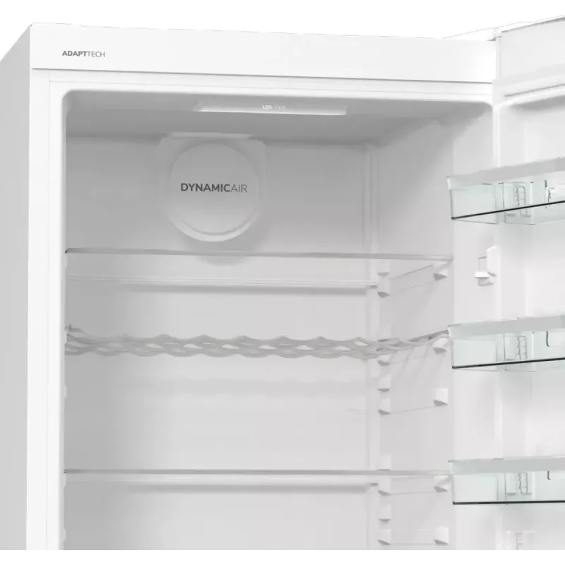 Freistehender Kühlschrank Gorenje R619EAW6 — 398 L, Energieeffizienzklasse E, 1850×595×663 mm, weiß
