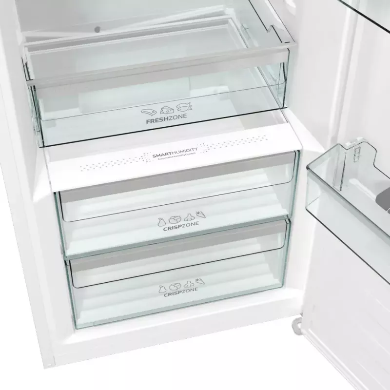 Freistehender Kühlschrank Gorenje R619EAW6 — 398 L, Energieeffizienzklasse E, 1850×595×663 mm, weiß