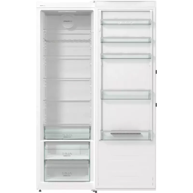 Freistehender Kühlschrank Gorenje R619EAW6 — 398 L, Energieeffizienzklasse E, 1850×595×663 mm, weiß