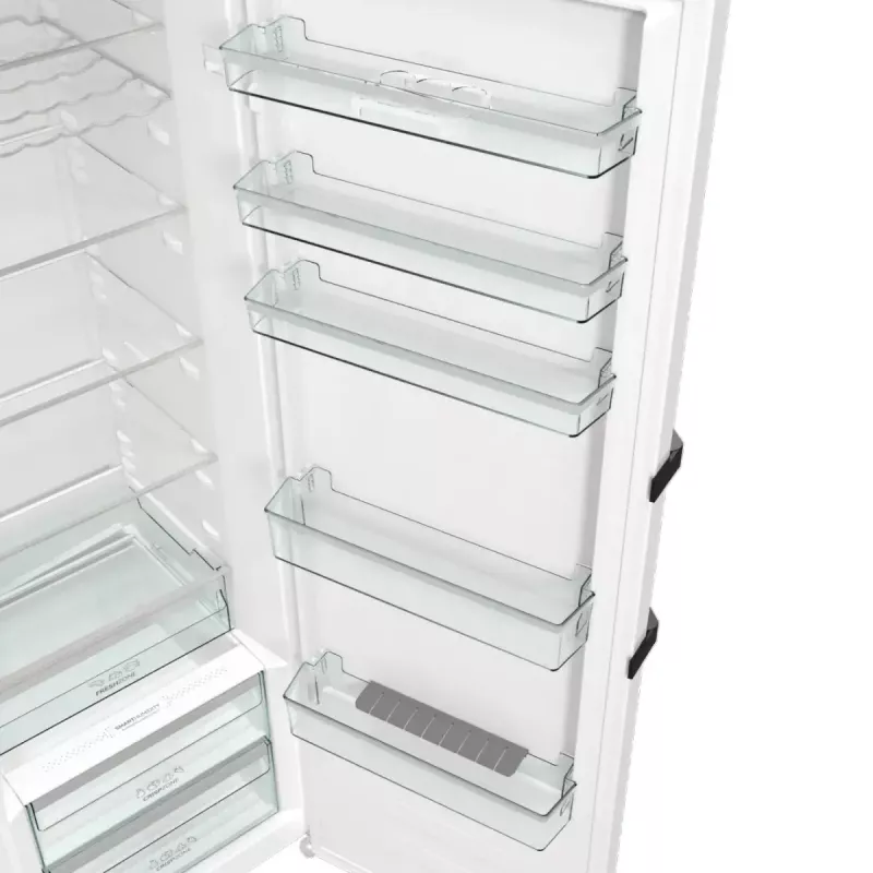 Freistehender Kühlschrank Gorenje R619EAW6 — 398 L, Energieeffizienzklasse E, 1850×595×663 mm, weiß