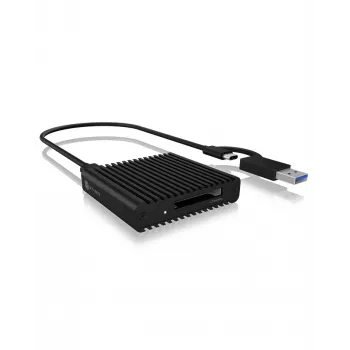 ICY BOX IB-CR404-C31 Kartenleser Schwarz