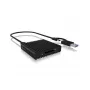 ICY BOX IB-CR404-C31 Kartenleser Schwarz